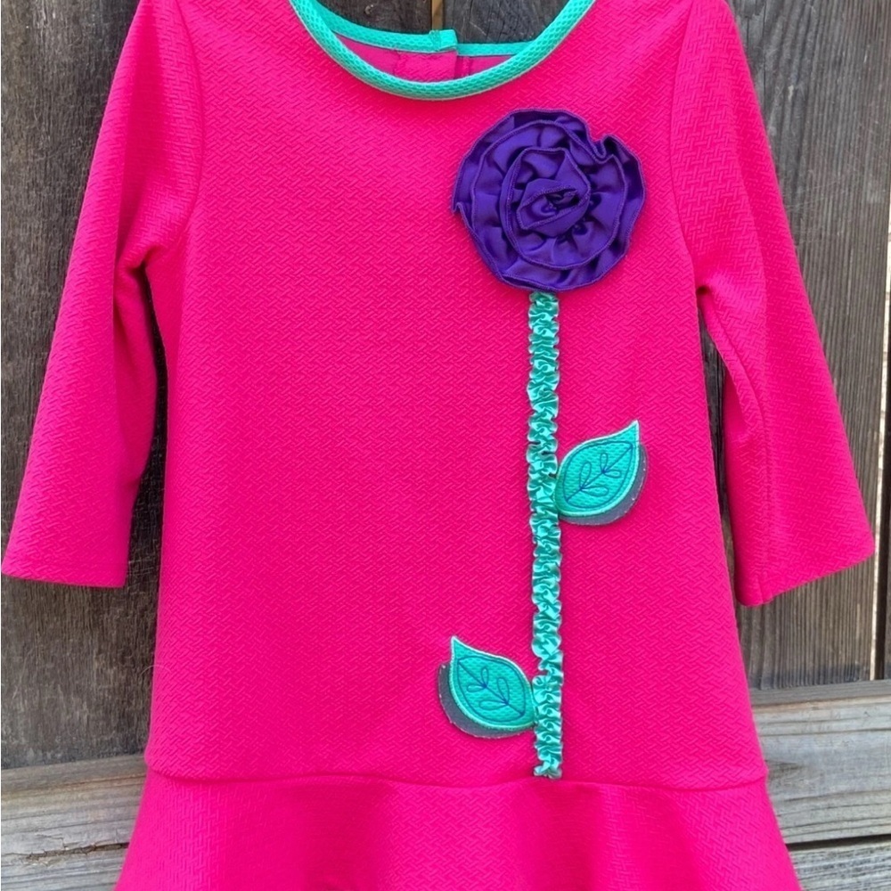 Emily Rose Girls Pink Dress Holiday Birthday Sz 6 NWOT - Picture 6 of 6